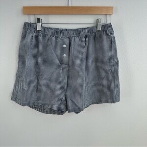 Brandy Melville Gingham Boxer Shorts